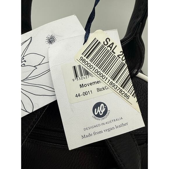 Urban originals Women's Movement Backpack faux leather blk - Picture 4 of 4